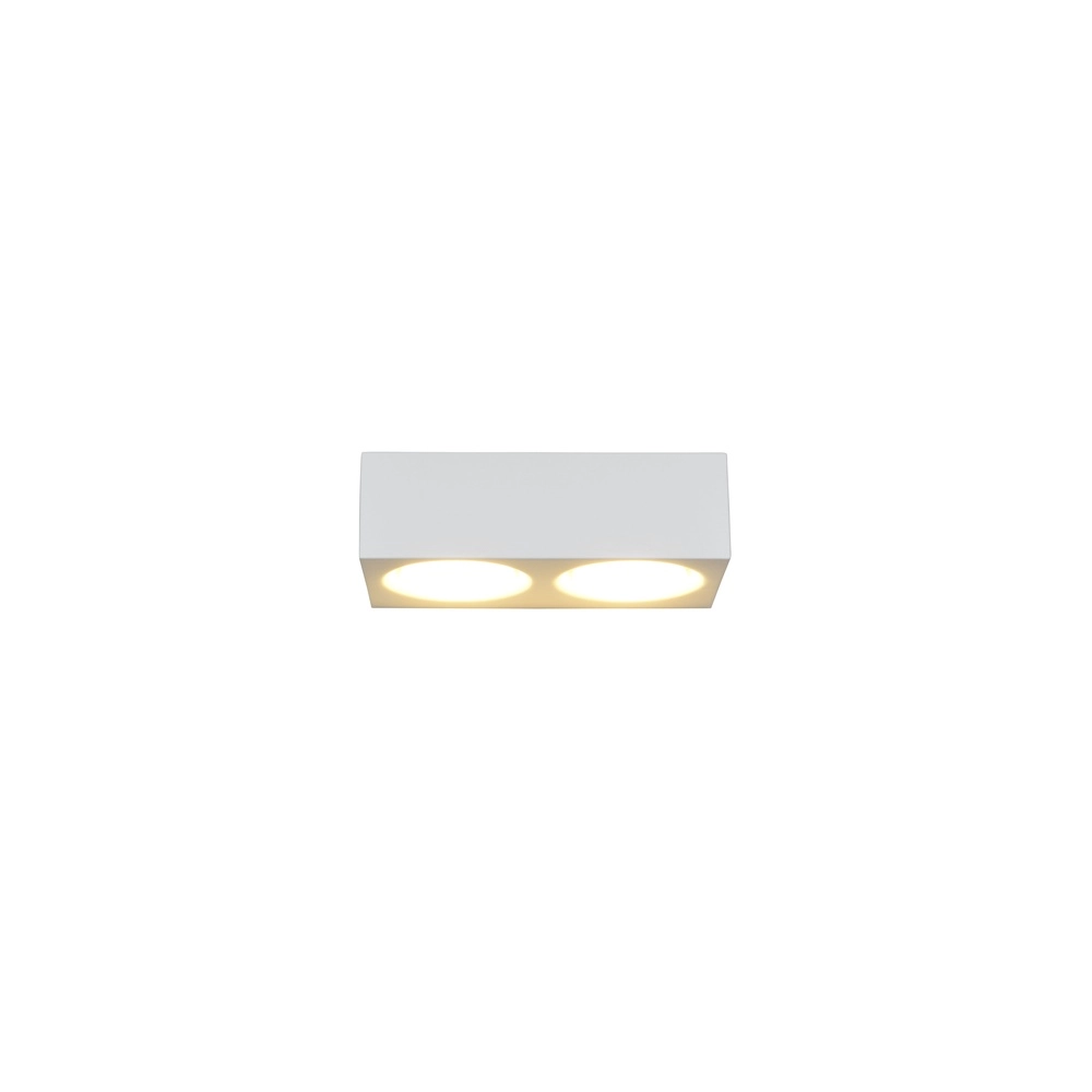 Design wall lamp Mattone plaster - white Trio 4017807692396