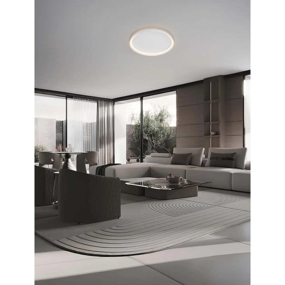 Design ceiling light Ormi Ø 60cm white Lyora 5212017463128