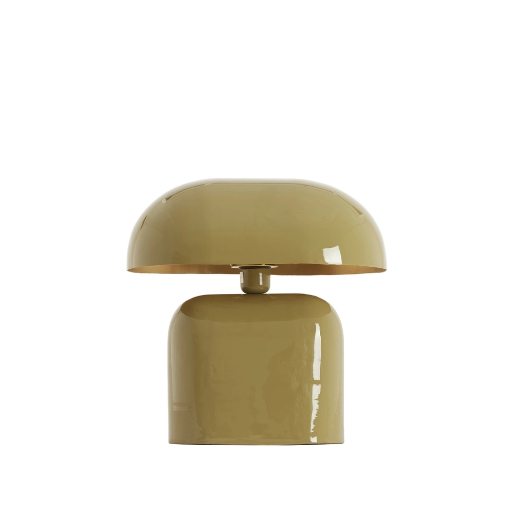 Table lamp Todd oval - gloss taupe