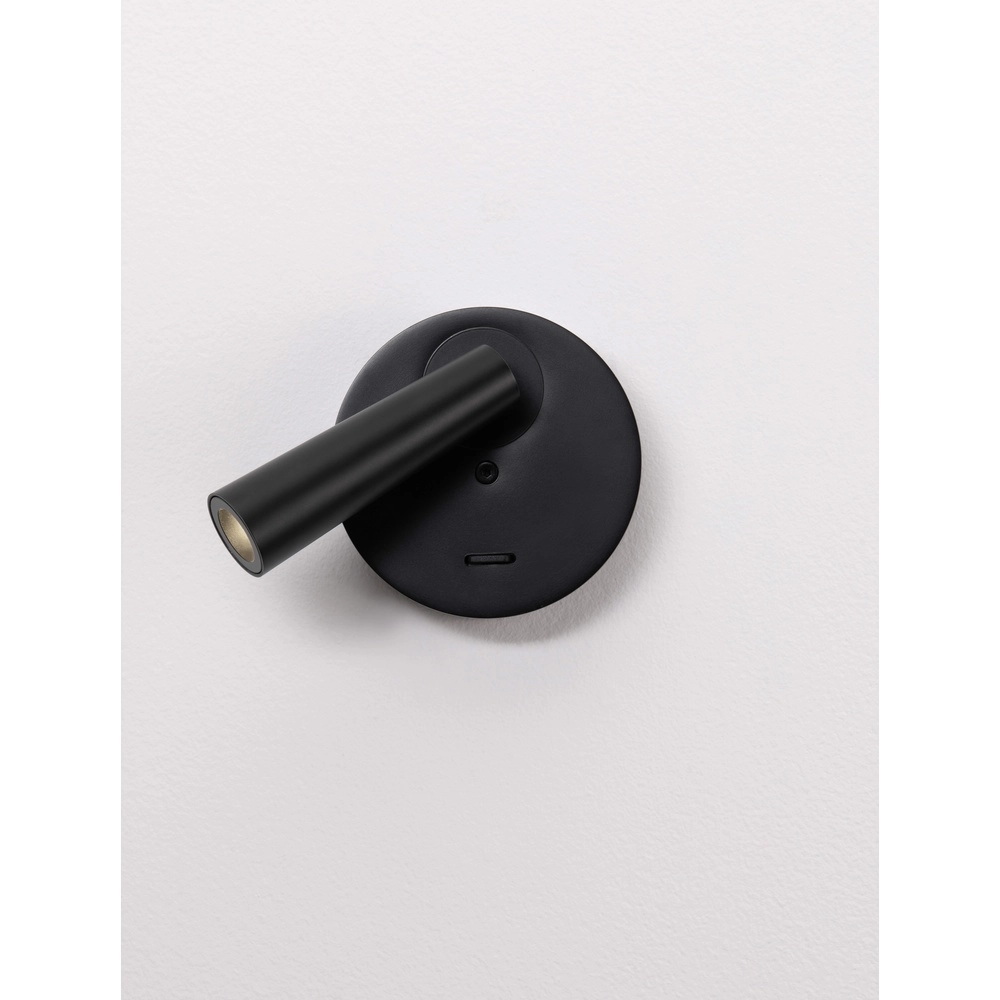 Bedside lamp Tico black Lyora 5212017473172