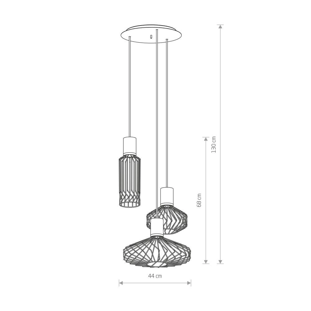 Pico video lamp 3-light Lyora 5903139886390
