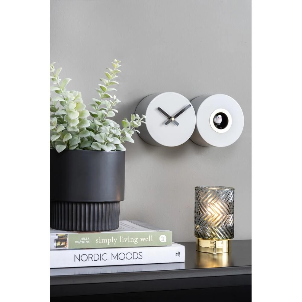 Wall Clock Duo Cuckoo green Karlsson 8714302698002