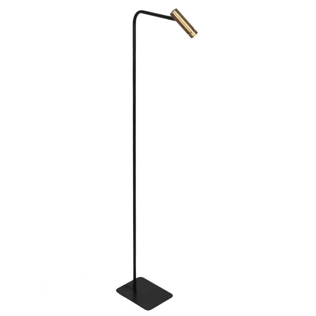 Floor lamp Lumo black with gold Steinhauer 8712746184631