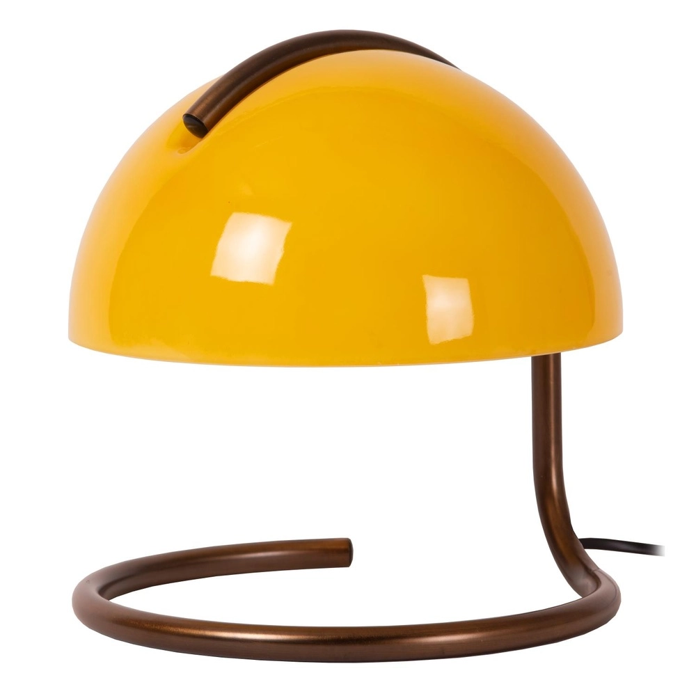 Classic table lamp Cato orange