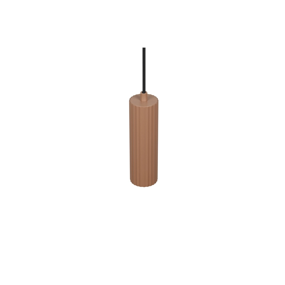 Pendant lamp Soka Ø 9cm mocha brown Trio 4017807670127