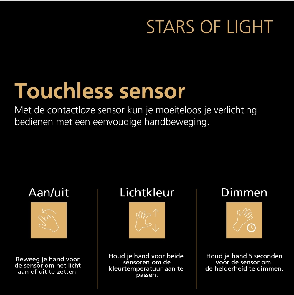 Design pendant lamp Fruitera gold Ø 25cm Stars of Light 9008606360048