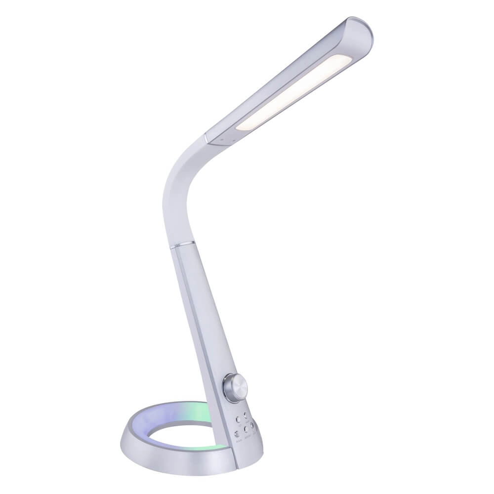Desk lamp Mitti silver grey