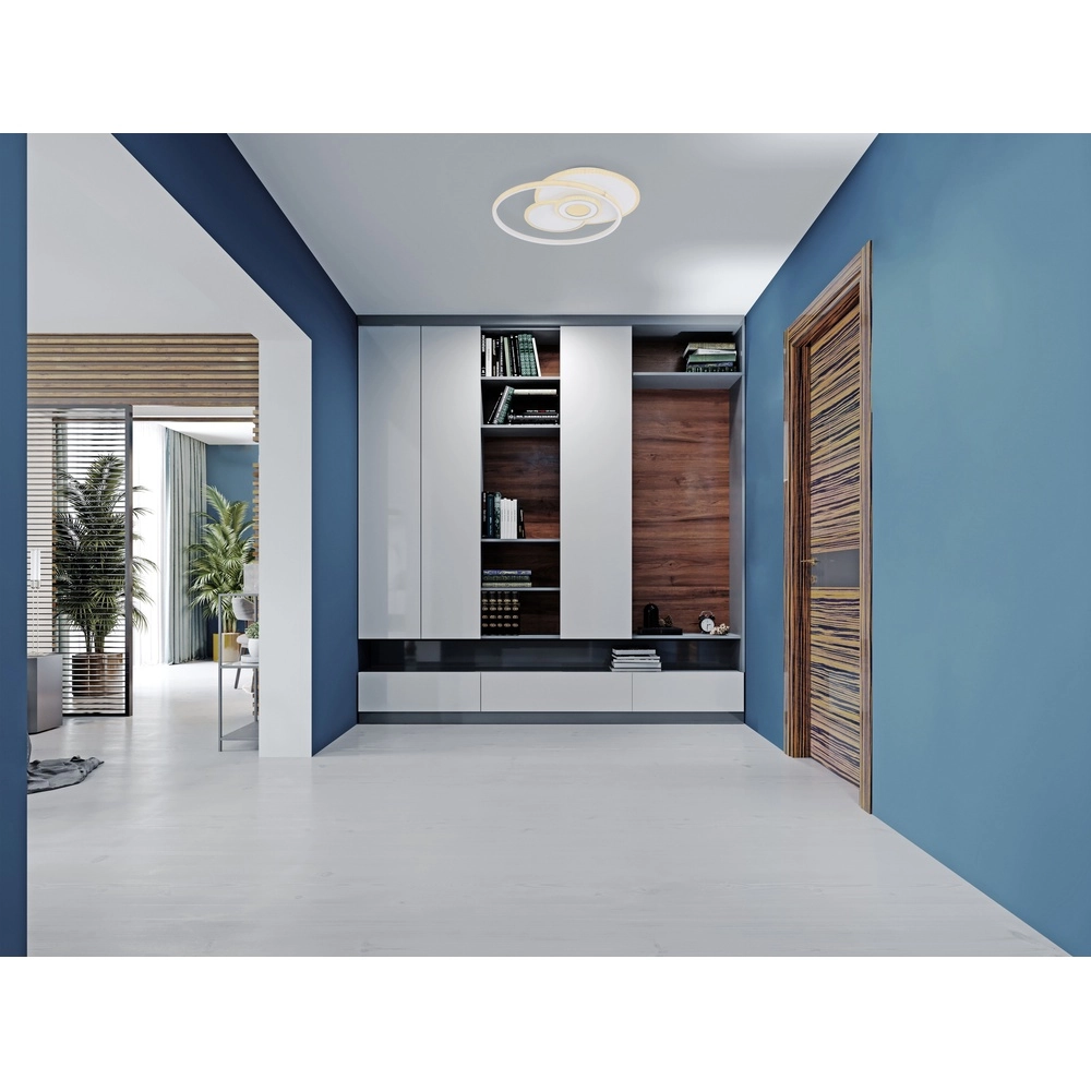 Design ceiling lamp Roderick white round 2700-6000K Globo 9007371445745