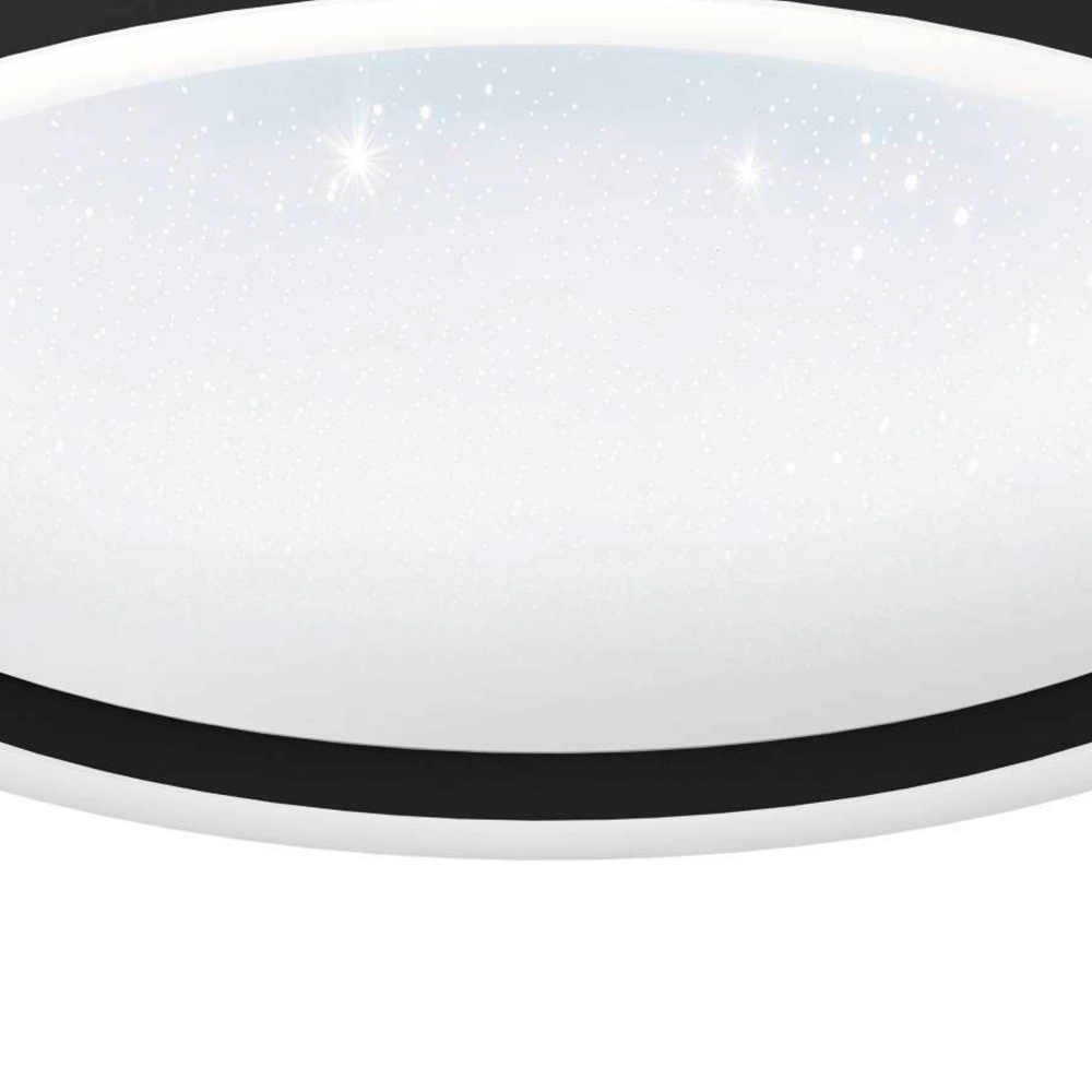 Ceiling light Zigbee Montemorelos-Z Ø 42cm black Eglo 9008606243839