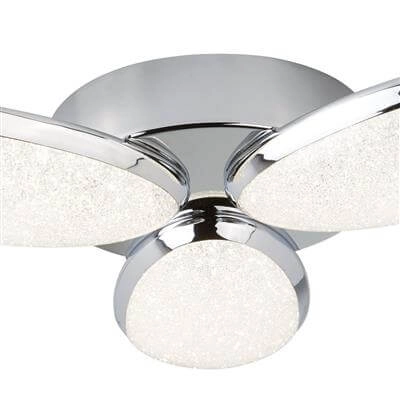 Ceiling light Lori 3-light gray Searchlight 5053423097626