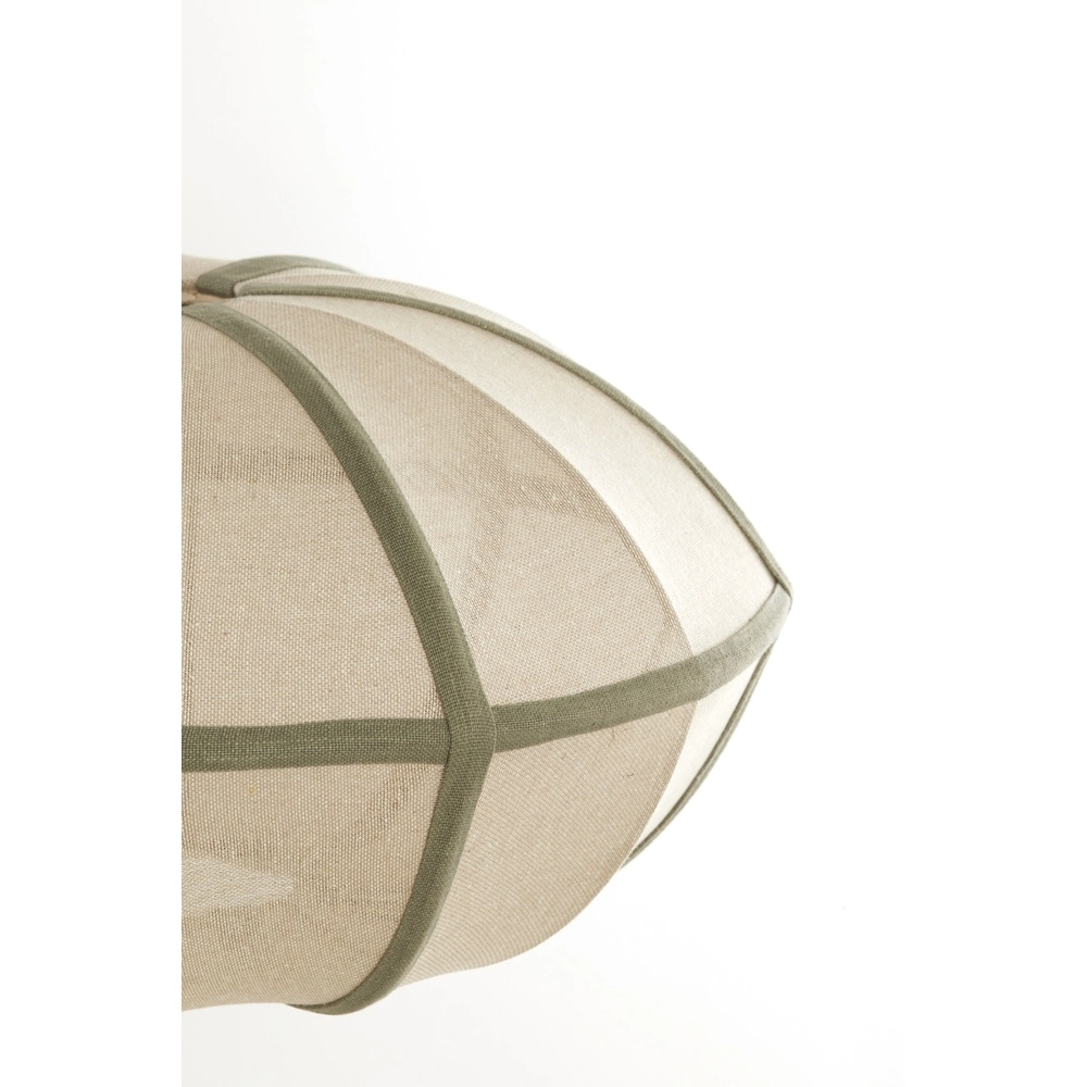 Japandi pendant lamp Mirelys Ø 49cm - olive green Light & Living 8717807835903