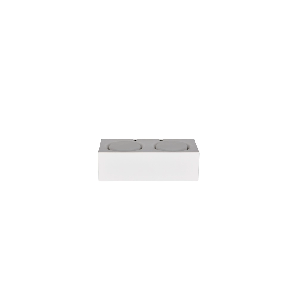 Design wall lamp Mattone plaster - white Trio 4017807692396