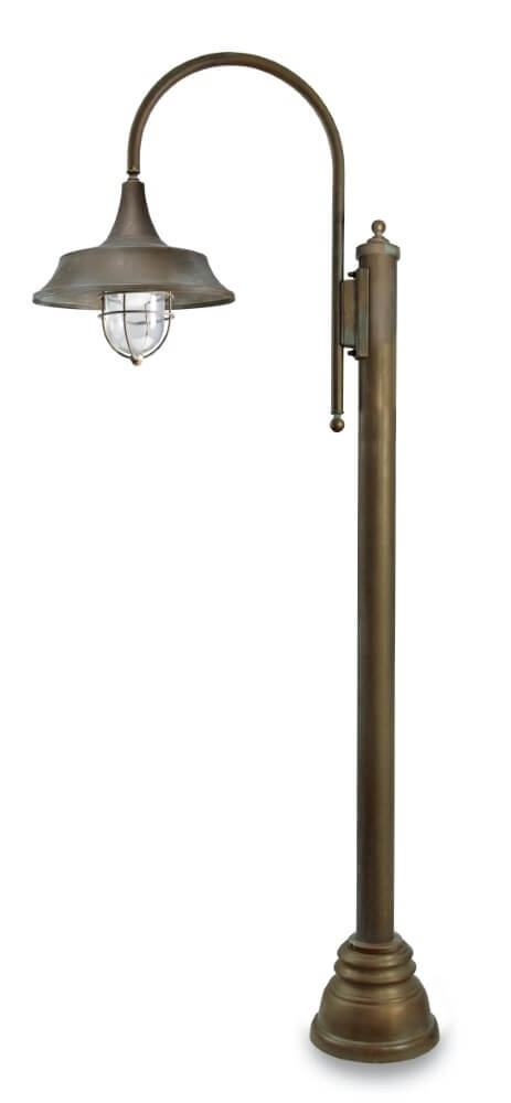 Floor lamp Atelier S - aged brass