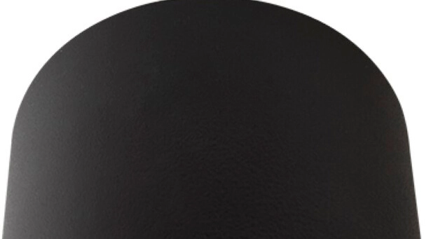 Black surface-mounted spotlight Eye 8.9cm with gold Lyora 5903139893190