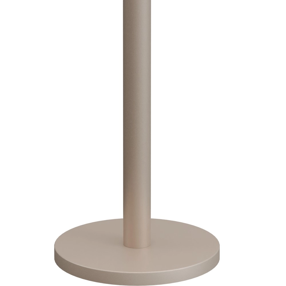 Floor lamp Lisbourg beige terra with beige grey shade Masterlight
