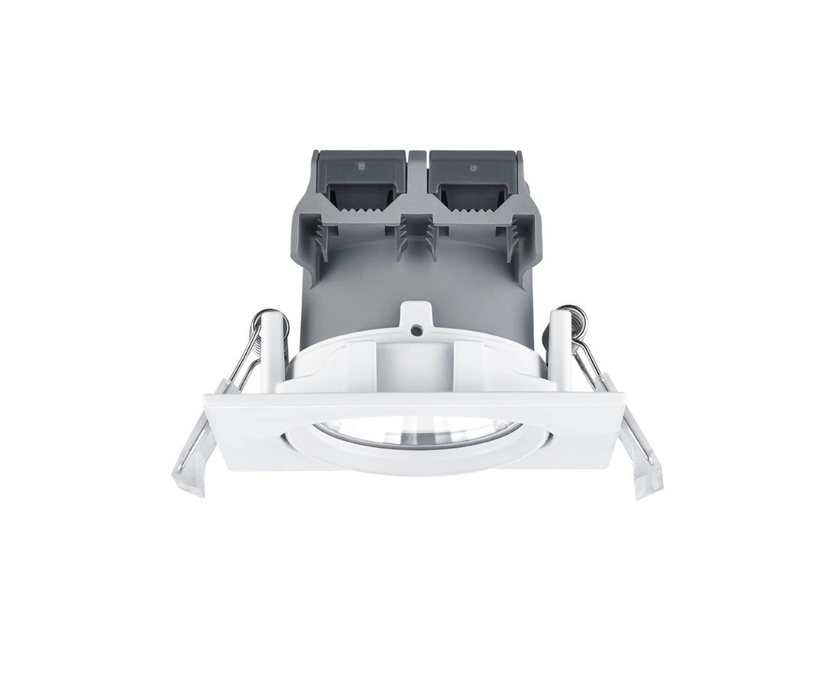 LED recessed spot Pamir Square 5.5w - 3000K - 8.5cm white Trio 4017807376623