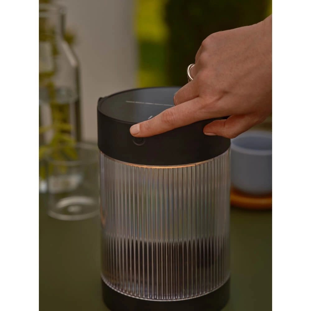 Table lamp Coupar Black Solar Nordlux 5704924023446