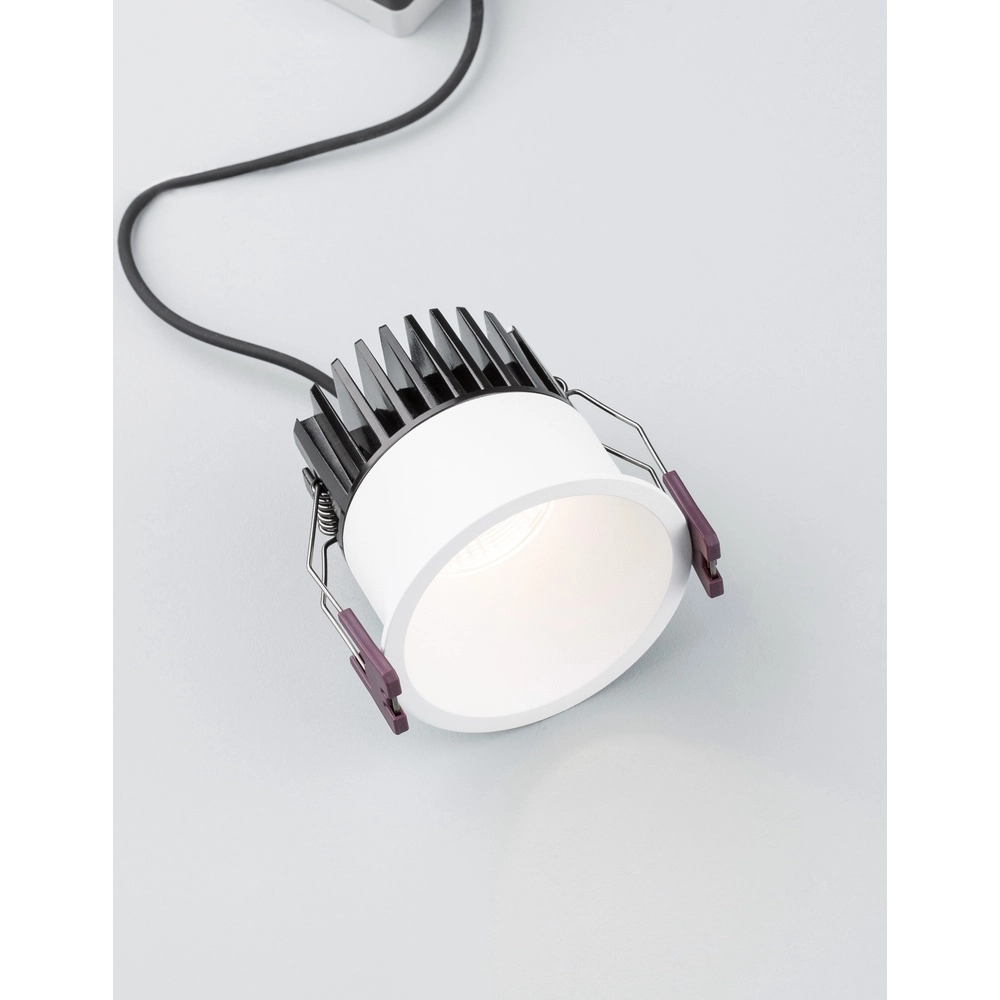 White recessed spotlight Blade Ø 7.8cm Lyora 5212017418555