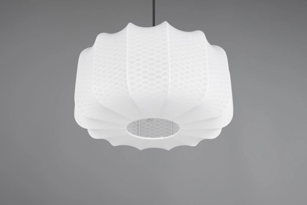 White design pendant lamp Madleine Ø 40cm Trio 4017807638226