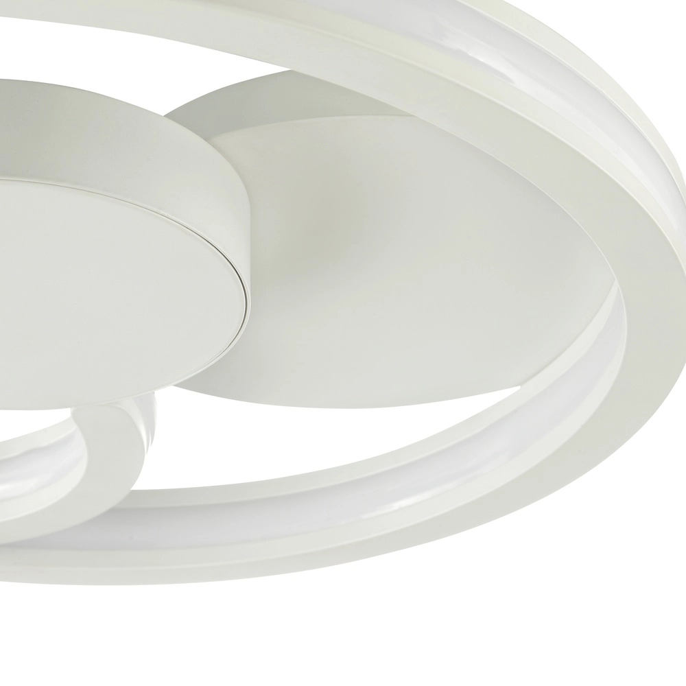 White ceiling lamp Revola design Ø 40cm