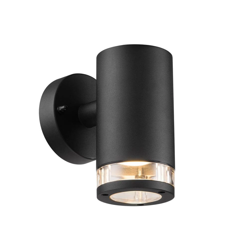 Design wall lamp Birk black single