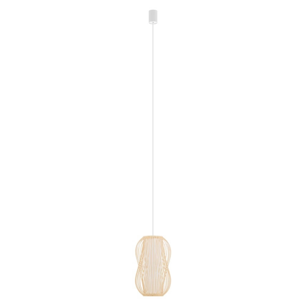 Rattan pendant lamp Puket S Ø 21cm