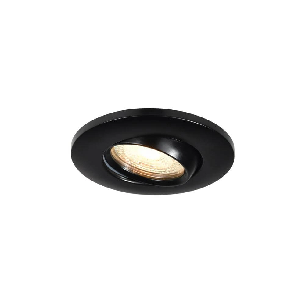 Recessed spotlight Umberto black