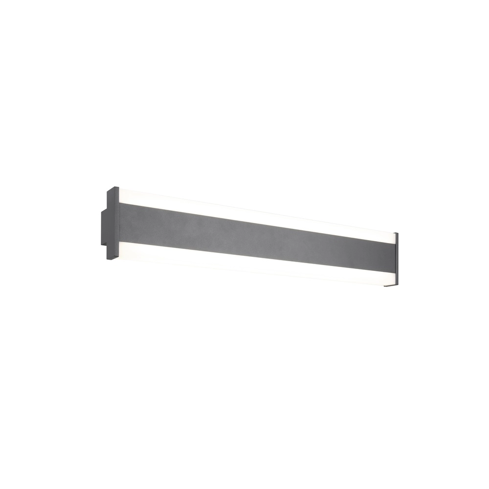 Wall lamp Dawson Design anthracite 60cm Trio 4017807603491