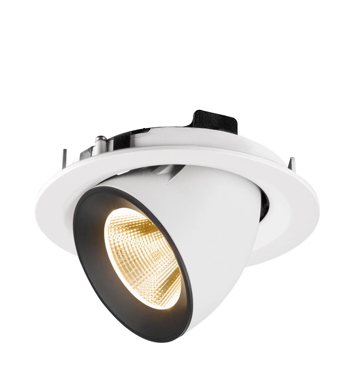 Recessed spotlight Numinos Gimble M white/black 2700K - 20deg SLV 4024163312042