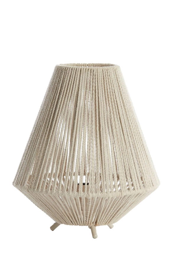 Table lamp japandi Felida Ø 28cm cream Light & Living 8717807711900