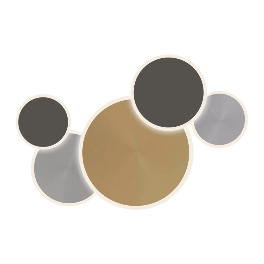 Design wall lamp Q-Piato 85cm Paul Neuhaus 4012248374528