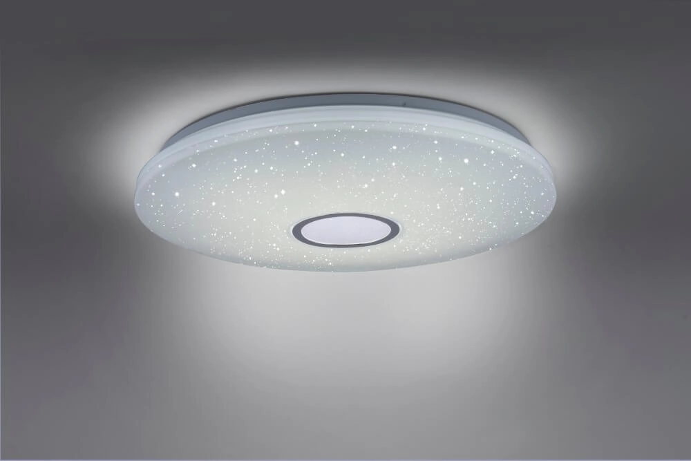Ceiling lamp Jonas 59cm - 3000-5000K star effect white Just Light 4043689947095