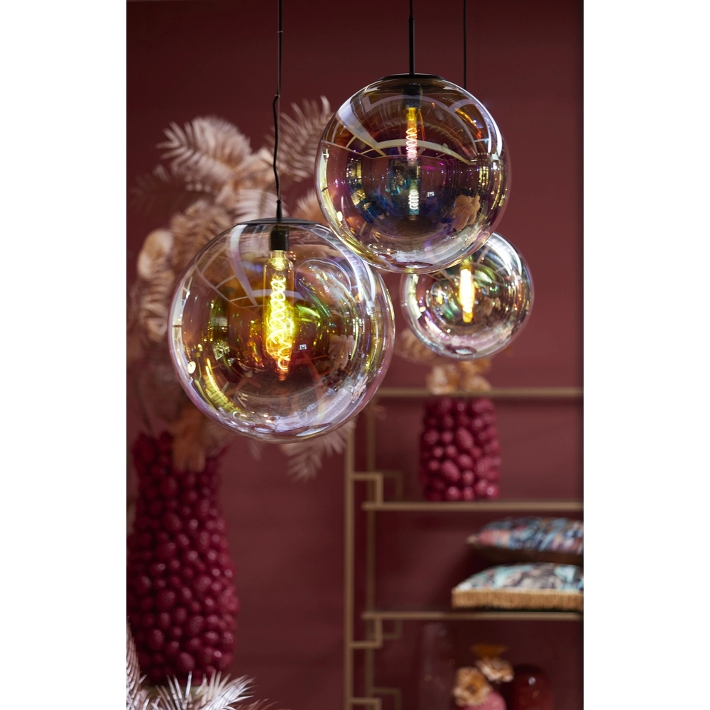 Ø 40cm pendant lamp Medina Rainbow Glass Light & Living 8717807665807