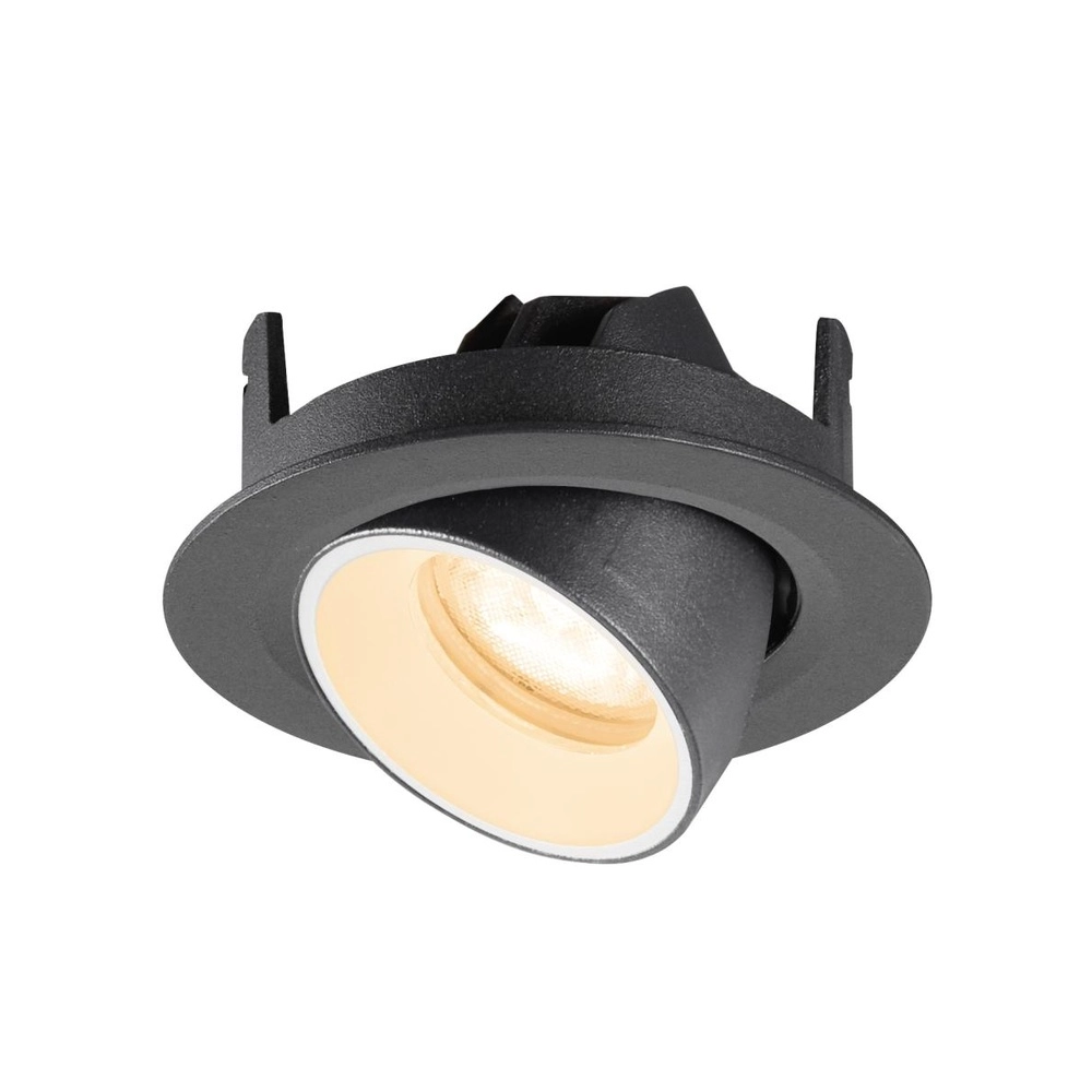 Recessed spotlight Numinos Gimble XS black/white 2700K - 55deg SLV 4024163307215