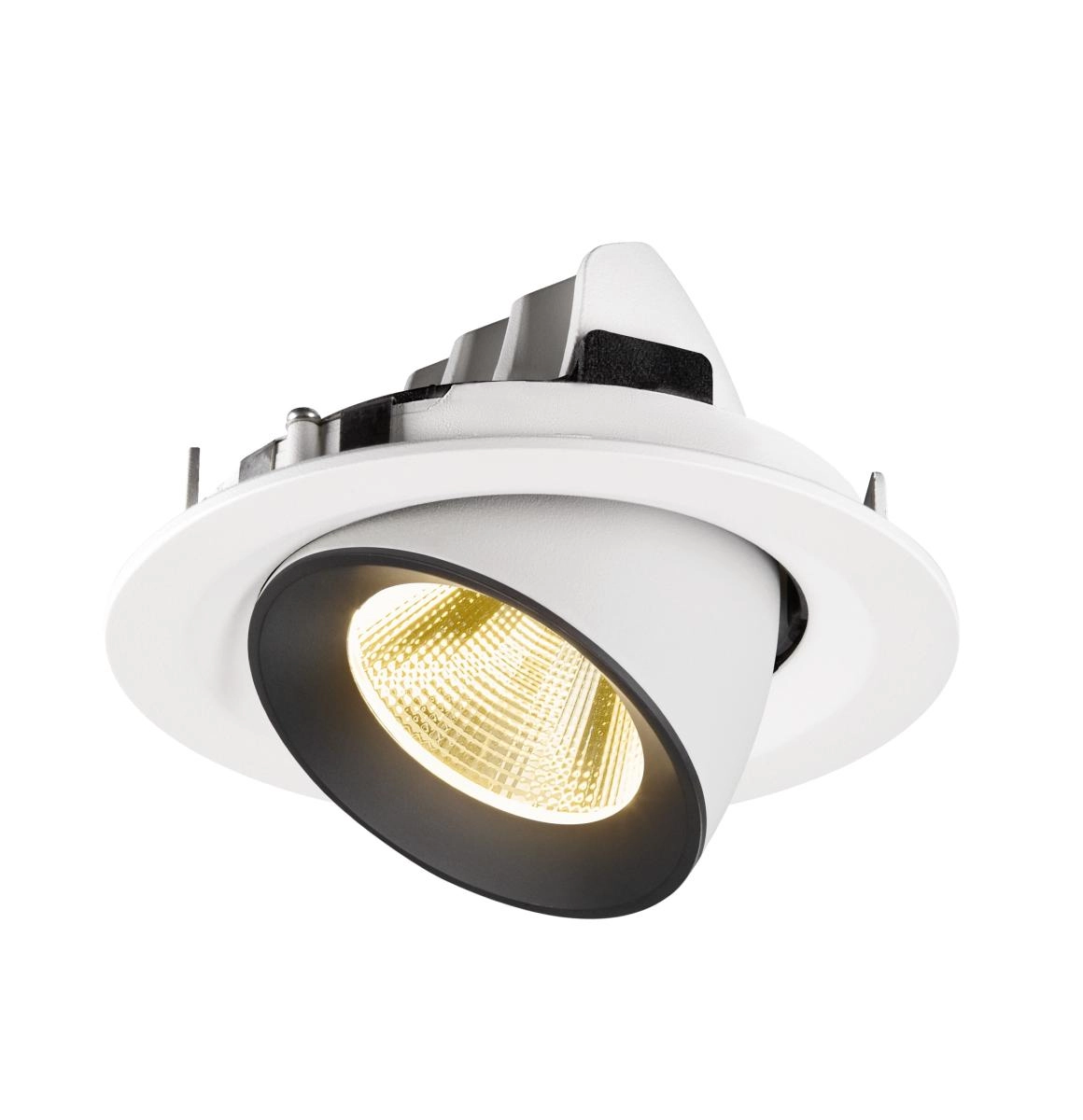 Recessed spotlight Numinos Gimble M white/black 3000K - 20deg SLV 4024163311861