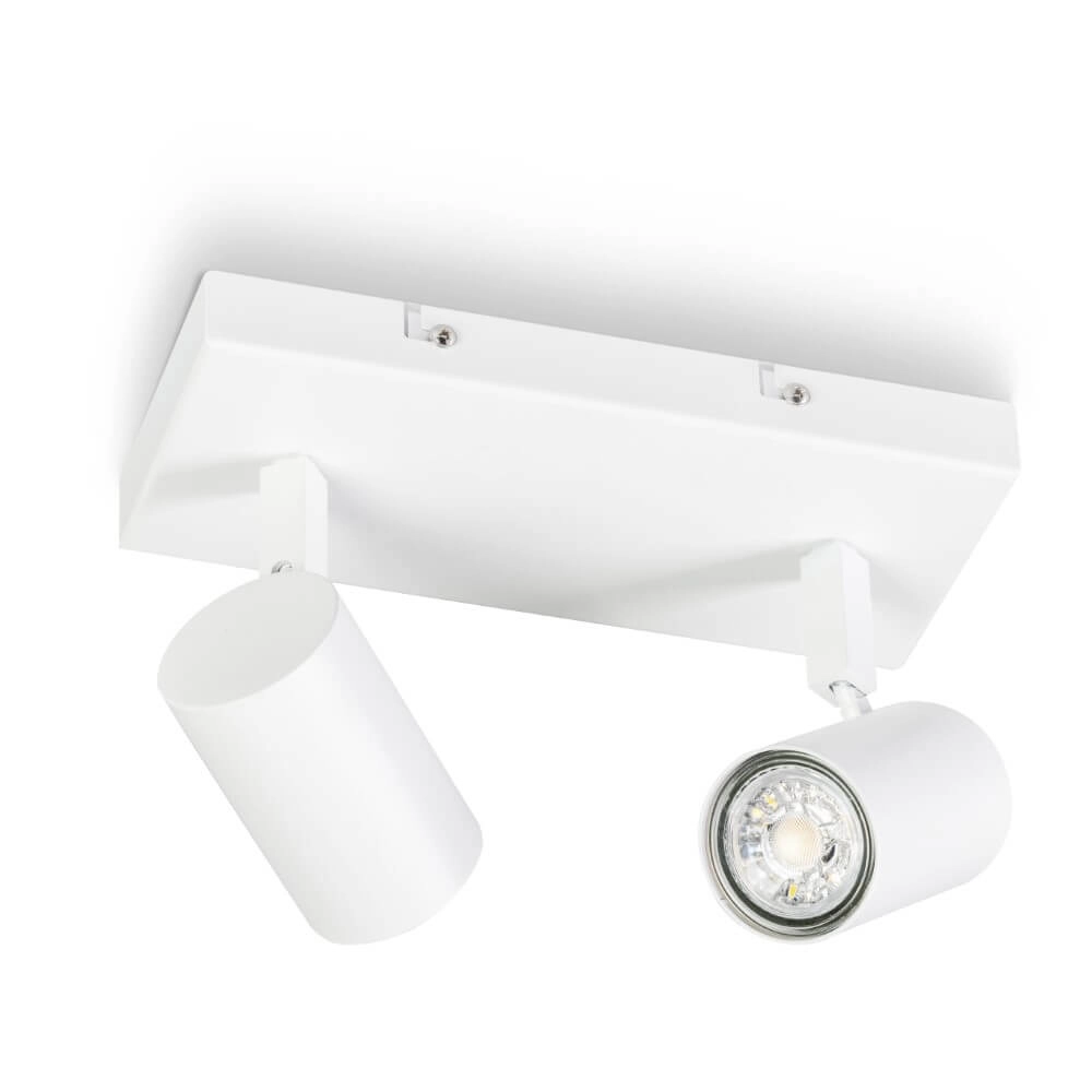 2-light ceiling spotlight The Common white