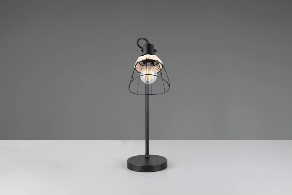 Black table lamp Jerome design Trio 4017807637724