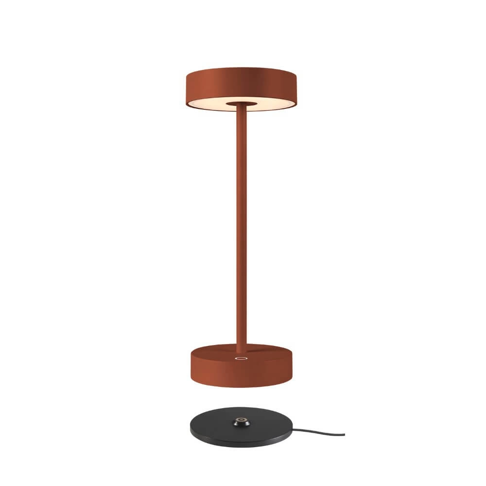 Outdoor table lamp Vinolina rust - rechargeable SLV 4024163276283
