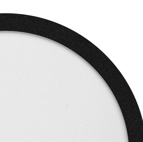 Led ceiling light Anne 24w - 2700K - Ø40cm black ETH 8720195301639