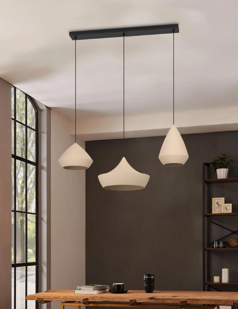 Design hanging lamp Torremolinos 3-light Stars of Light 9008606271375