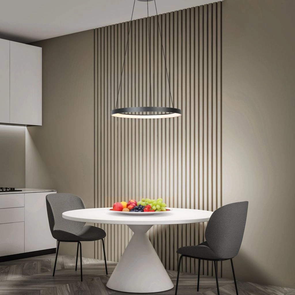 Pendant lamp Ringlede Black Steinhauer 8712746184983