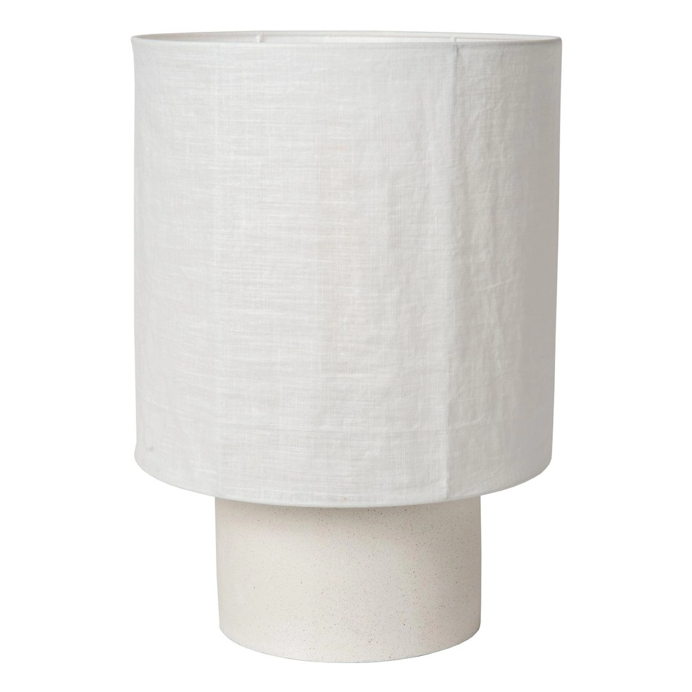 Table lamp Tissaja Ø 35cm white