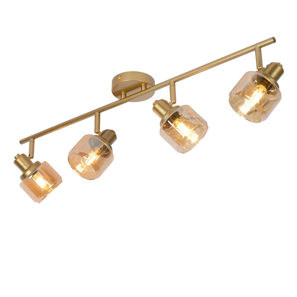 Ceiling lamp Bjorn 4-light gold Lucide 5411212771247