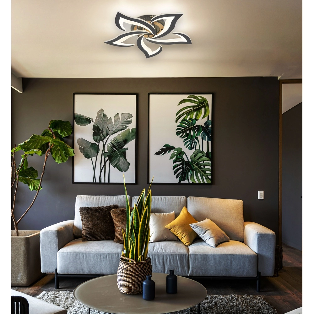 Design ceiling lamp Lavonne anthracite Globo 9007371583485