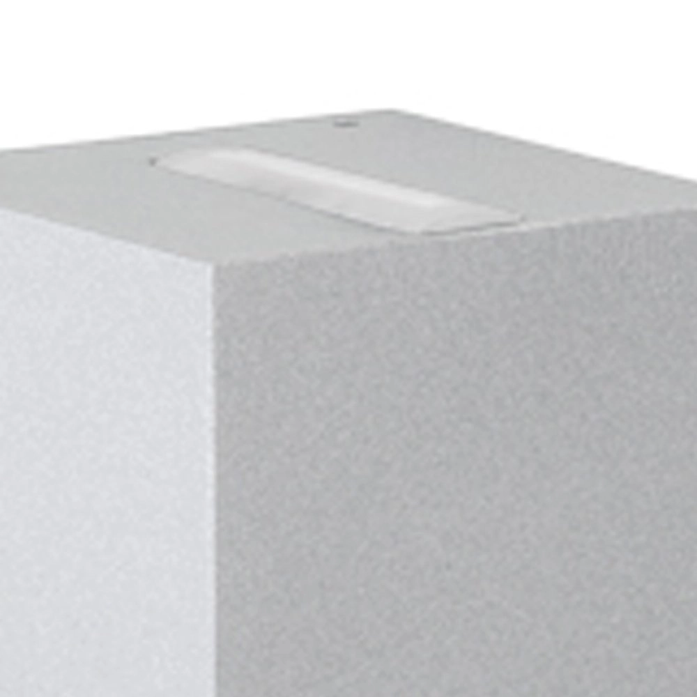 Square Led wall lamp Zenn 10.5cm - gray Albert 4007235923704
