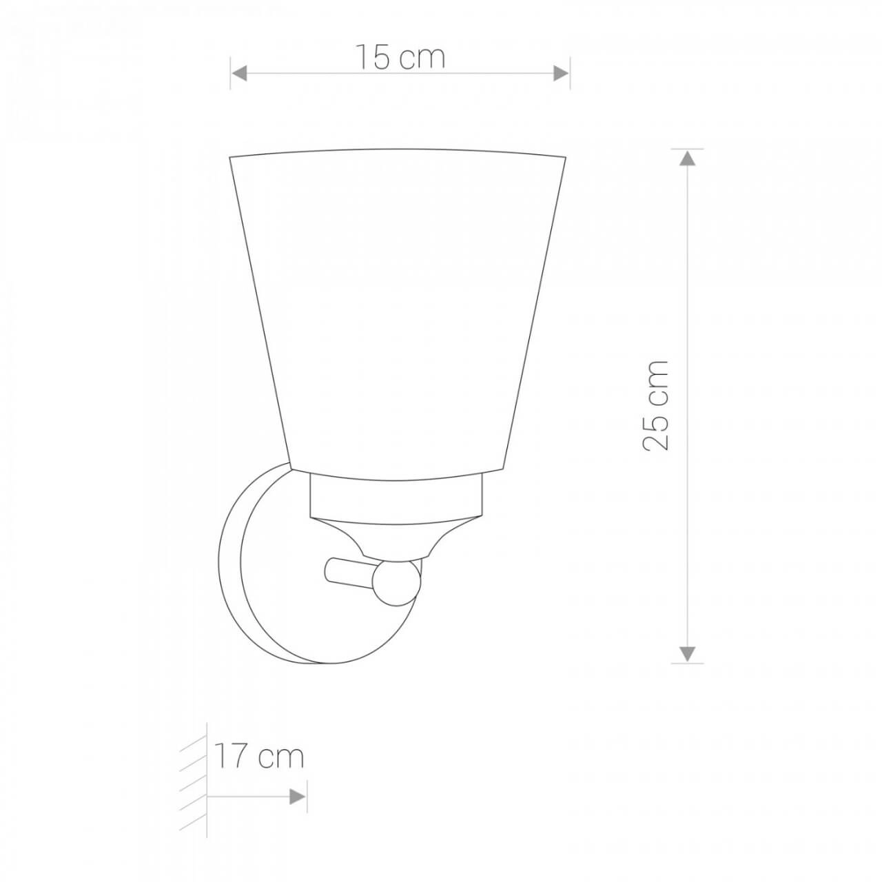 Bathroom wall lamp Bali chromium Lyora 5903139935395