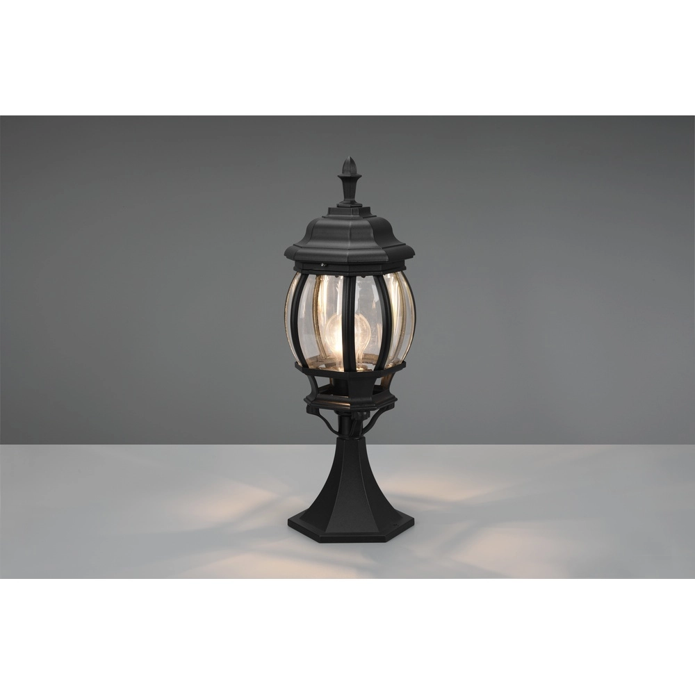 Pedestal lamp Elvo black Trio 4017807543827