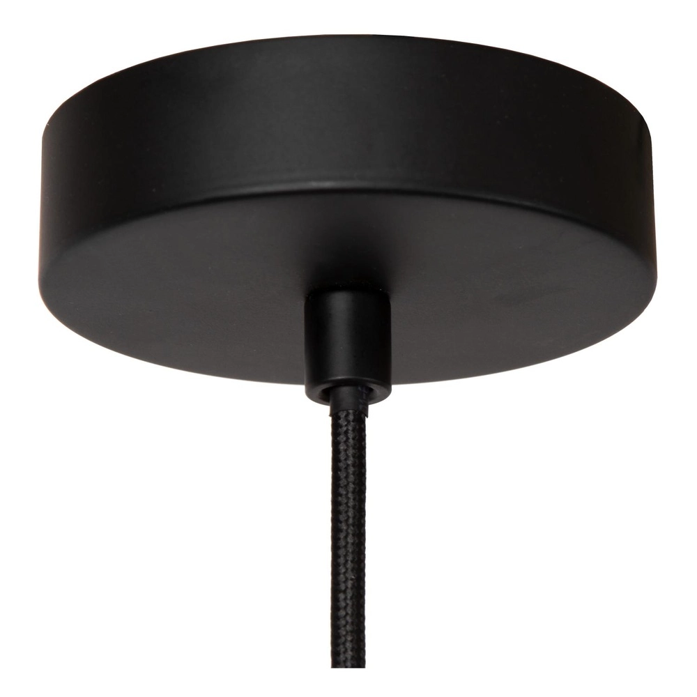 Design pendant lamp Singala Ø 30cm gold with white Lucide 5411212251084