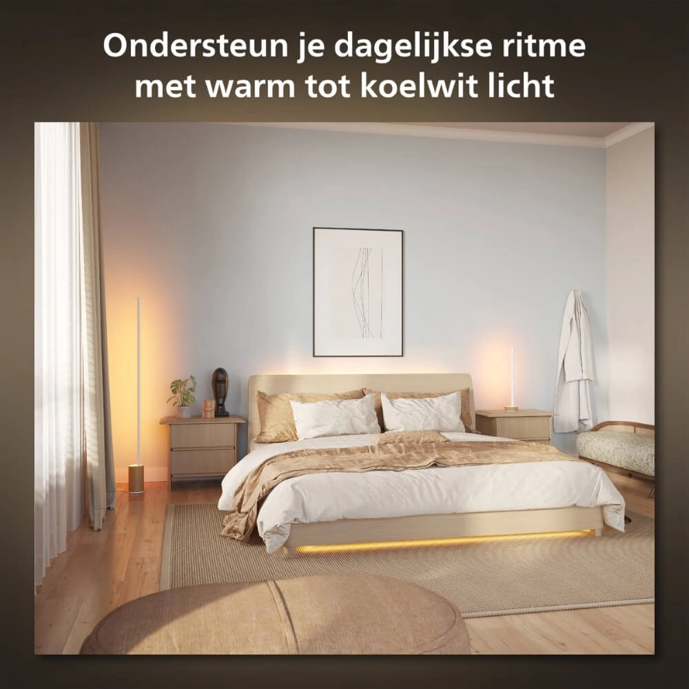 Smart table lamp Hue Signe - White and color Philips 8719514433465