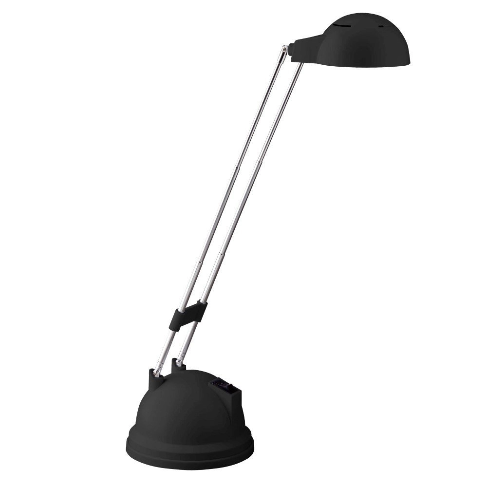 Black desk lamp Katrina with LED
